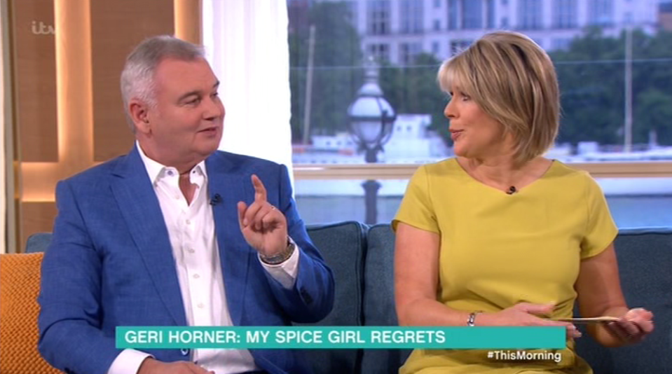  Eamonn revealed he had conducted an interview with a sex robot the day before.