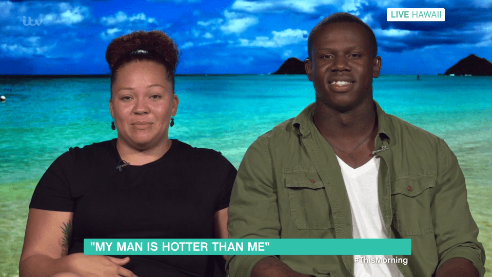  Plus size model Jazzy Owens received praise from This Morning viewers after she appeared on the show with hubby Keenan