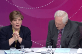  Emily Thornberry was confronted over her previous concerns about the Single Market