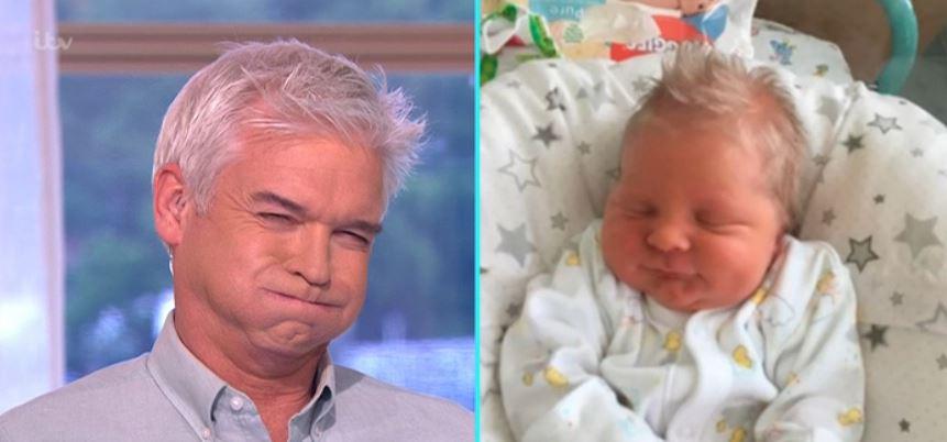  The silver-haired presenter took the love child joke in good humour