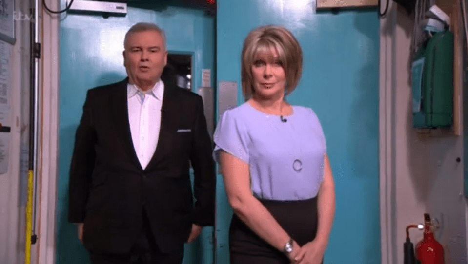  Eamonn Holmes and Rith Langsford had been due to host their regular Friday slot