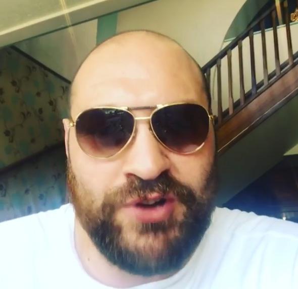 Tyson Fury took to his Instagram page to slam Anthony Joshua, saying he is 'more Nigerian' than him