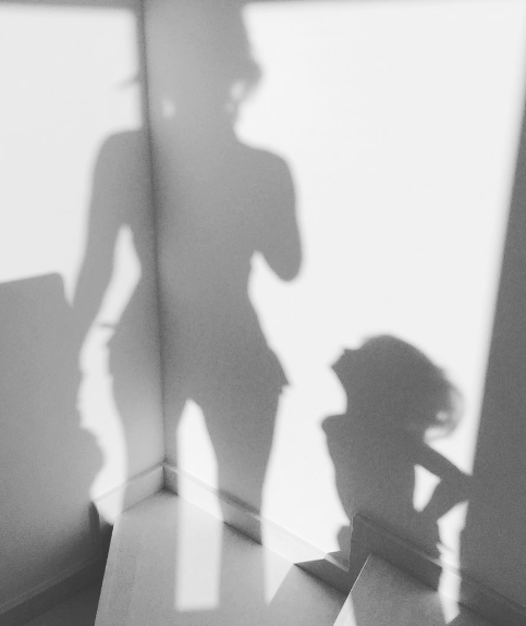  Holly Willoughby and daughter Belle drew comparisons to Peter Pan with this shadowy Instagram photo