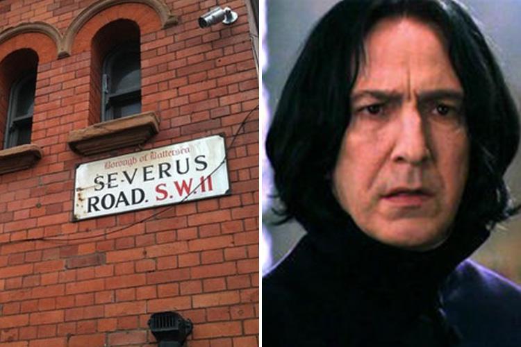  JK Rowling lived in Clapham Junction when she started writing the famous book series - it is thought that she named key character Severus Snape after the road opposite the station