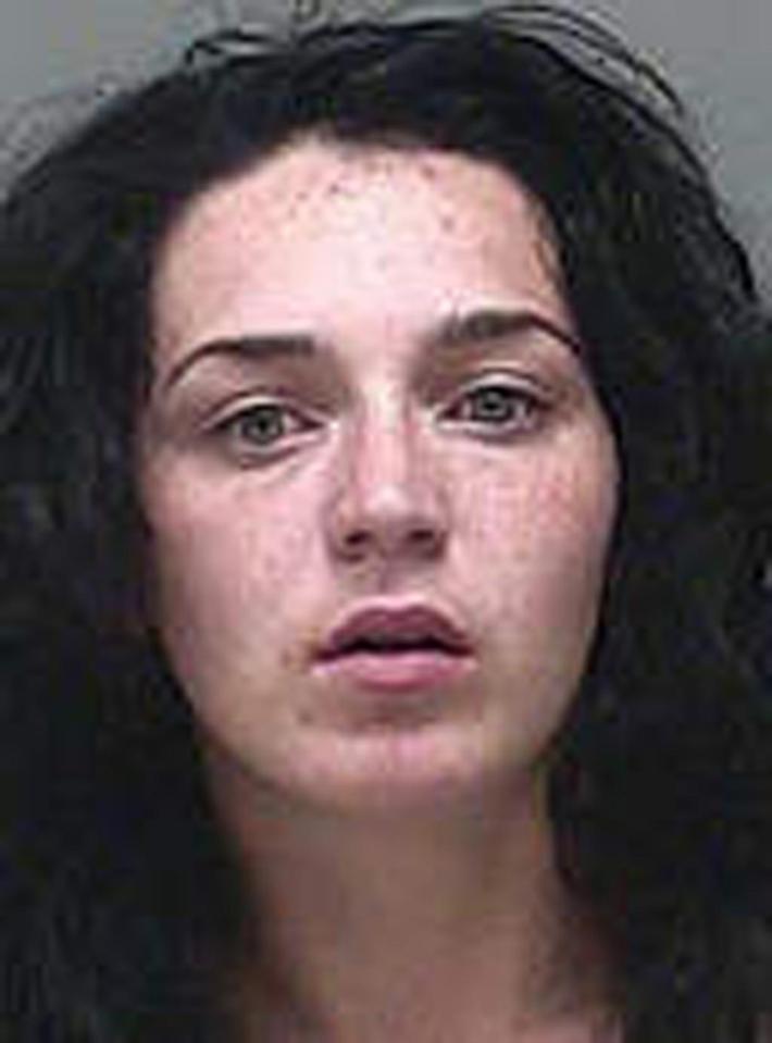  Alana Nicole Donahue, 27, was arrested by police and now risks losing custody of her children