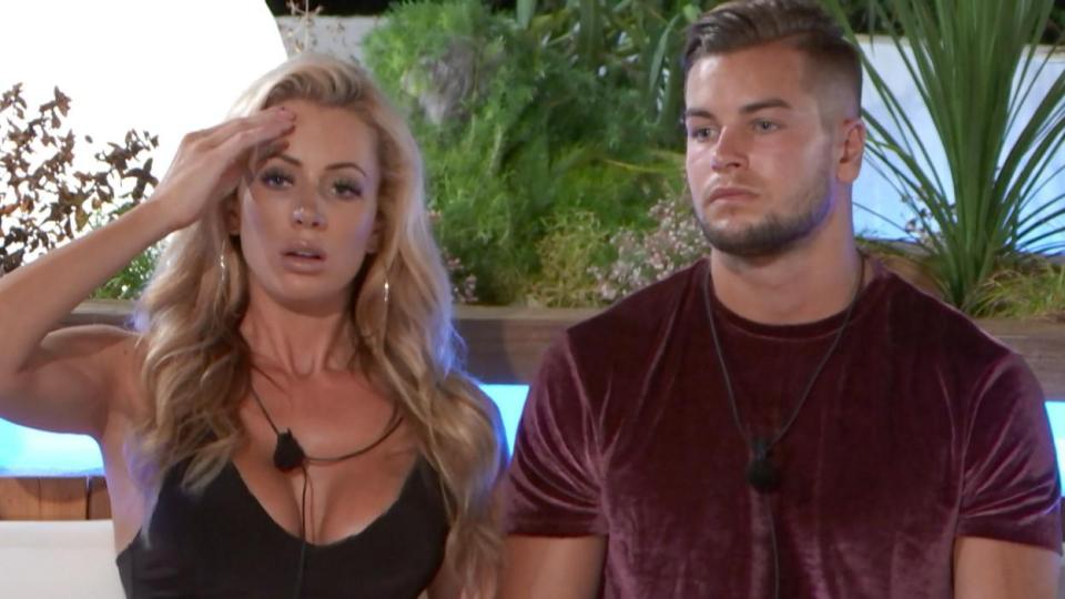  Olivia was shocked after seeing Mike re-enter the villa in Wednesday's episode of the show