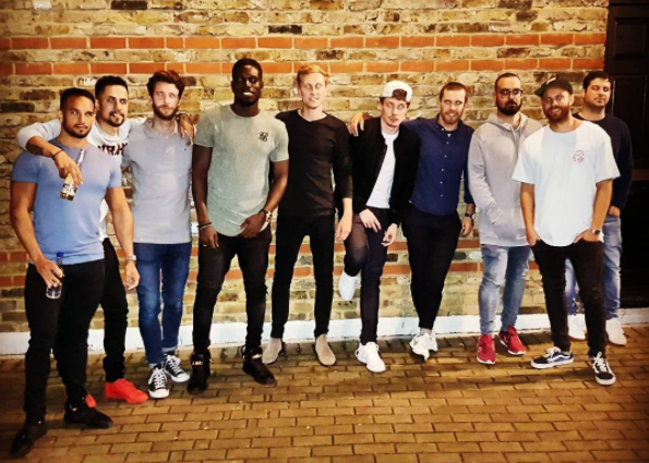  The Love Island boys reunited in early August 2017