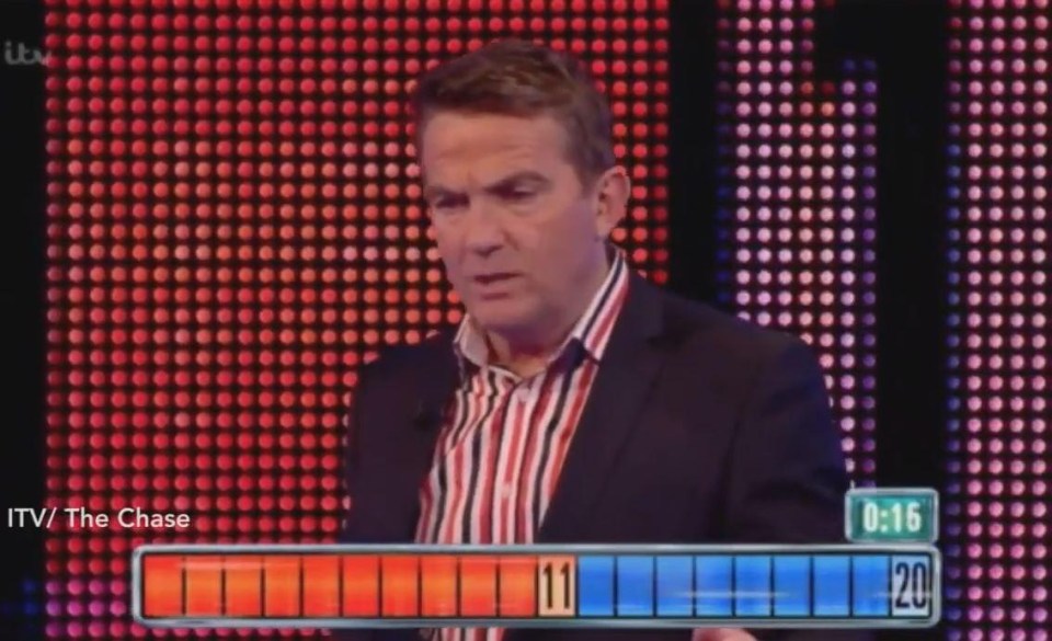 Host Bradley Walsh was impressed by Renee’s solo performance