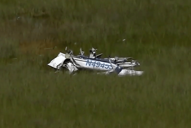  The aircraft came down in a remote part of the Everglades in Florida, USA