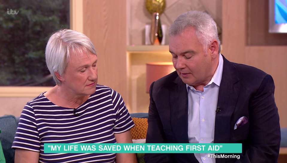  Eamonn thanked paramedics for reviving his baby brother