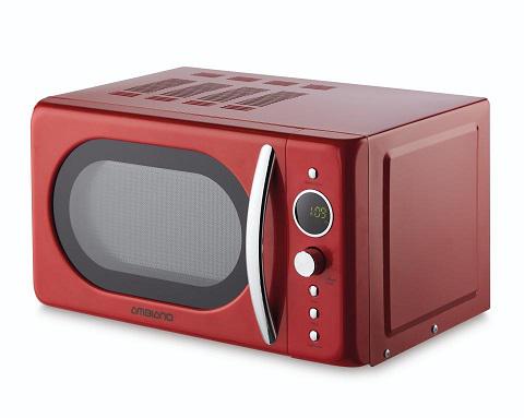  Vintage bargains from the range include Aldi’s retro microwave for £44.99