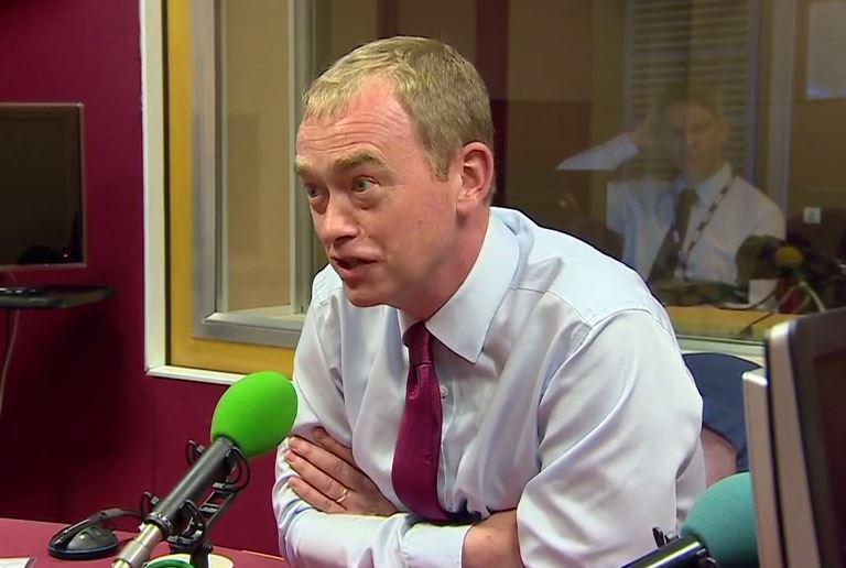  Tim Farron said that he decided to quit as leader two weeks into the election campaign