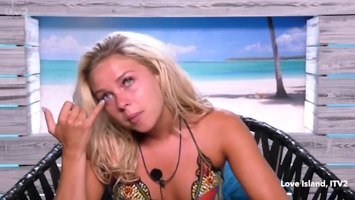  Love Island's Gabby cried and said she felt ugly because no one has asked her on a date - despite the fact she's in a relationship with Marcel