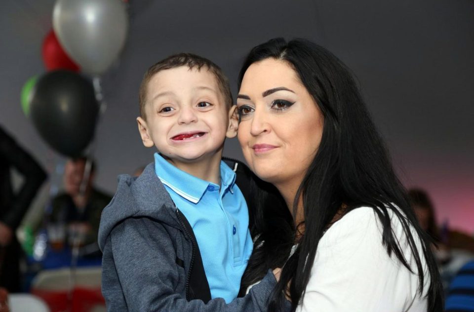  Bradley's family have vowed to help other families with sick children