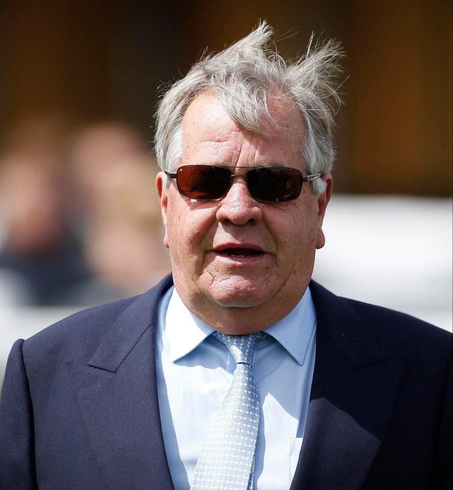  Sir Michael Stoute trained the winner Ulysses