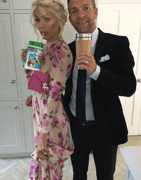  Fans said the TV star looked noticeably slimmer in this June 6 Instagram picture alongside husband Dan Baldwin