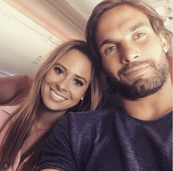 This sweet snap of Love Island's Jamie Jewitt and Camilla Thurlow was reported to Instagram and deleted from his profile