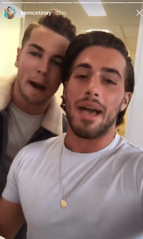  Love Island duo Kem Cetinay and Chris Hughes have announced their first single will be released in October