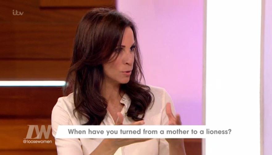  Andrea McLean has opened up about the horrific moment a grown man exposed himself to children on a family holiday