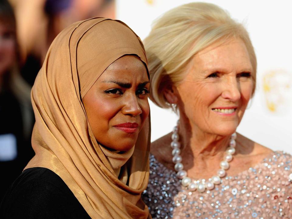  Nadiya with GBBO judge Mary Berry