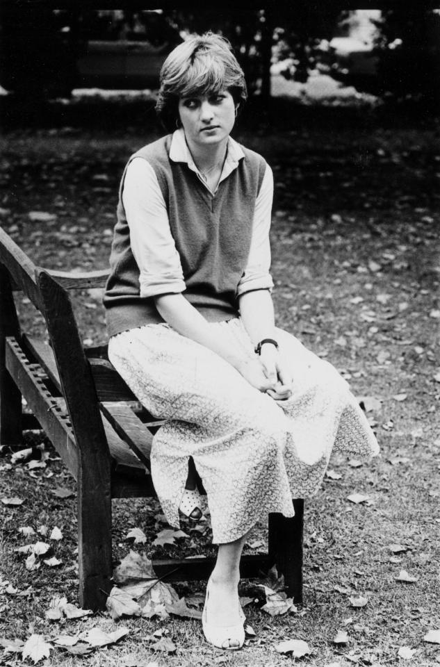  Princess Diana after our photographer's famous see-through skirt photo in 1980