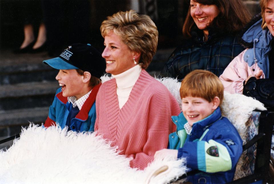  From electric motor bikes to electric cars, Diana made sure her boys had the best toys in the world