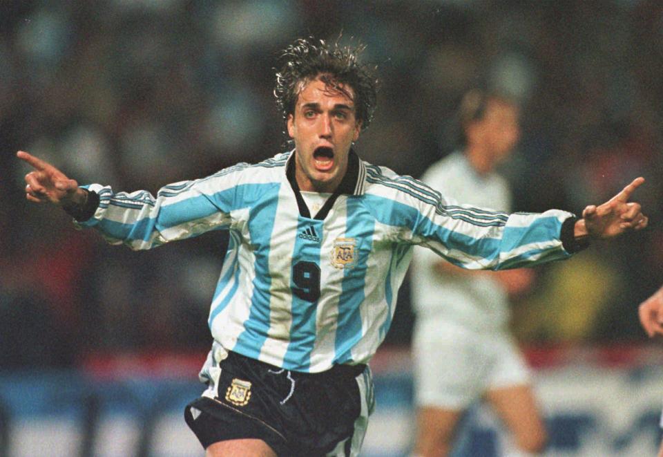  Gabriel Batistuta is one of the finest strikers in football history