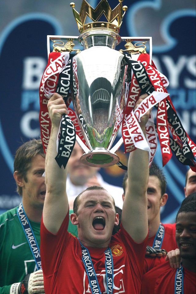 Wayne Rooney has won the Premier League on five occasions with Man United