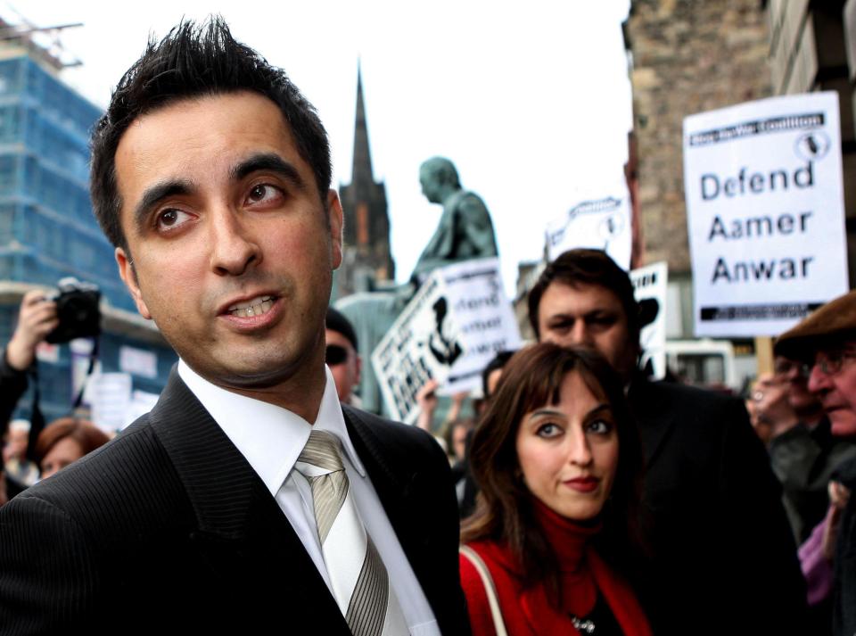  Solicitor Aamer Anwar claimed his clients did not get a fair trial