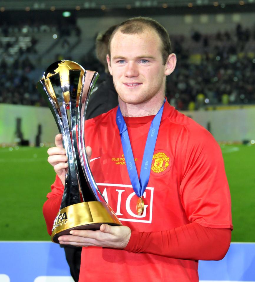 Wayne Rooney was named man of the match in the 2008 Fifa Club World Cup final