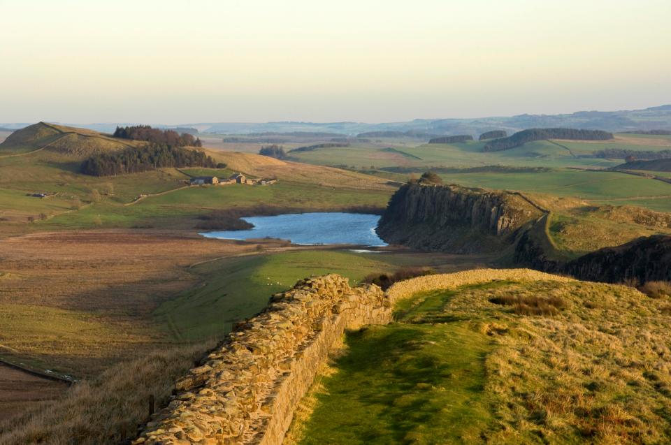  Hadrian's Wall, part of the Frontiers of the Roman Empire