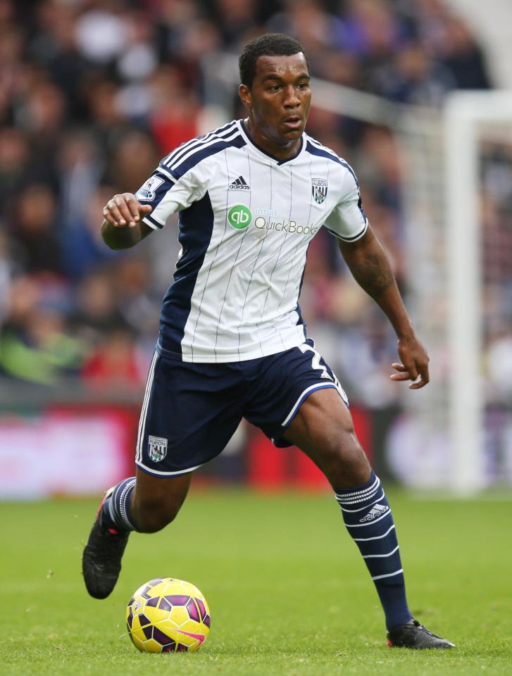  Andre Wisdom has previously played on loan at West Brom