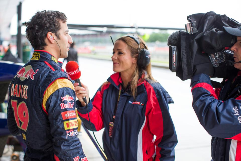  Natalie Pinkham believes Daniel Ricciardo took advantage of conditions in Baku