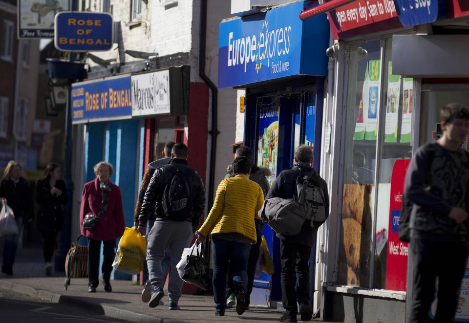  Boston, in Lincolnshire, pictured, has 34 per cent of its population rated as overweight