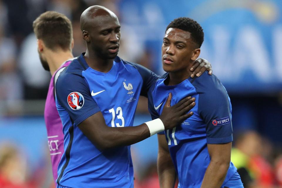 Mangala, left, is a French international who cost City £32 back in 2014