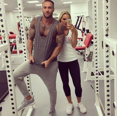  Calum Best with Playboy model Lindsey Pelas