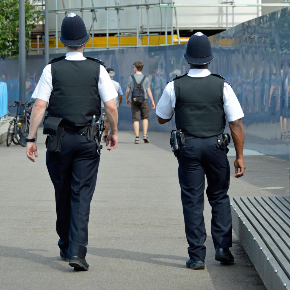 The number of police on the streets is at the lowest level for thirty years