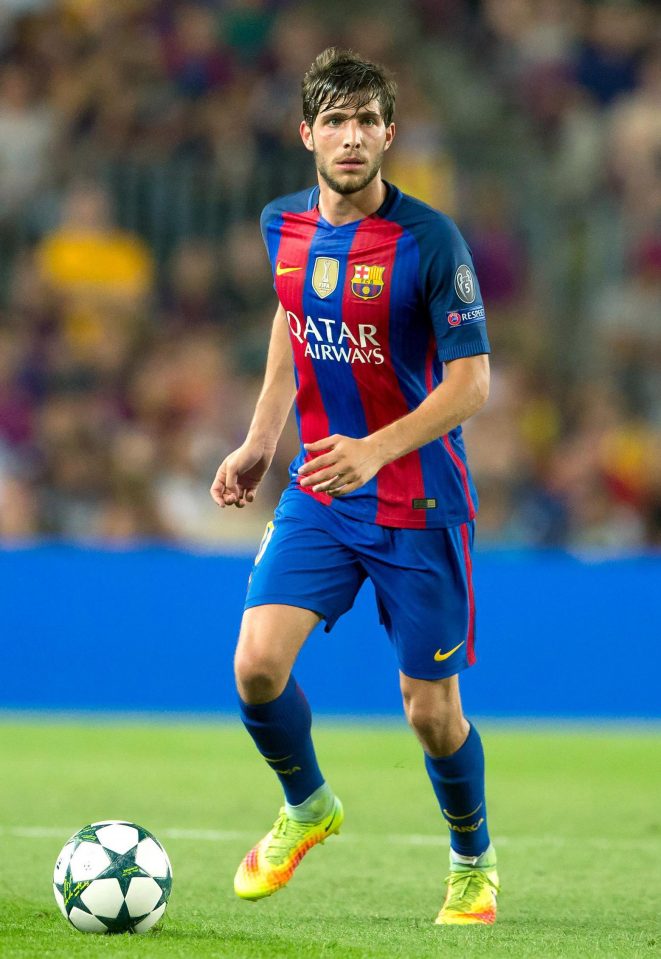 Sergi Roberto came through the La Masia ranks as a youngster