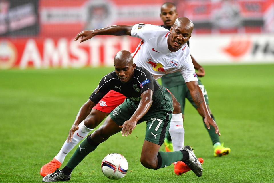  Andre Wisdom spent last season on loan with Red Bull Salzburg