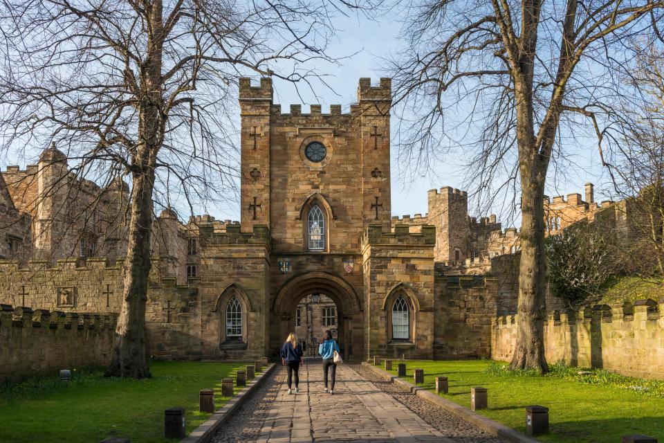  Durham Castle (pictured) and Cathedral also make the list