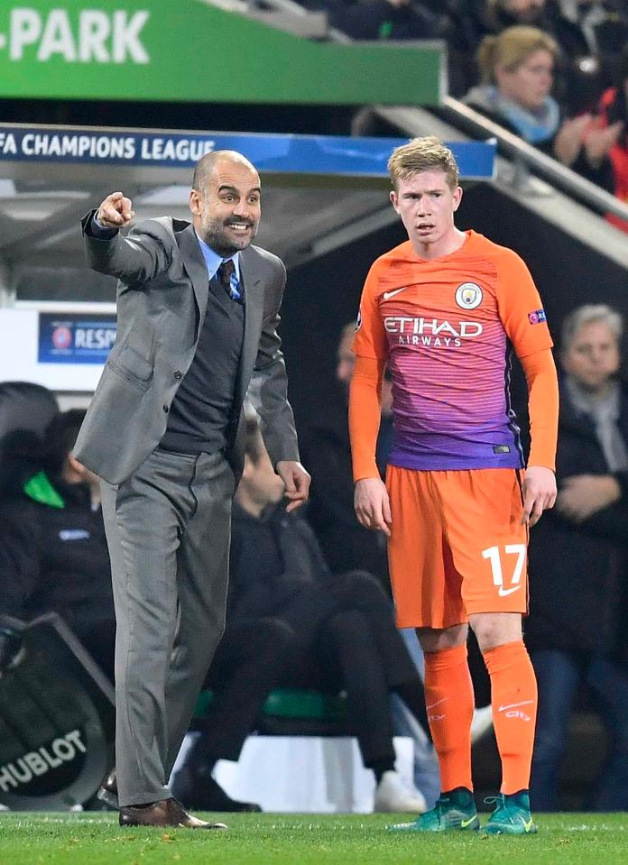 Kevin De Bruyne is enjoying the current "project" at Man City