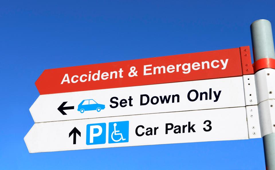  Hospital car parking fees can cost as much as £4 per hour