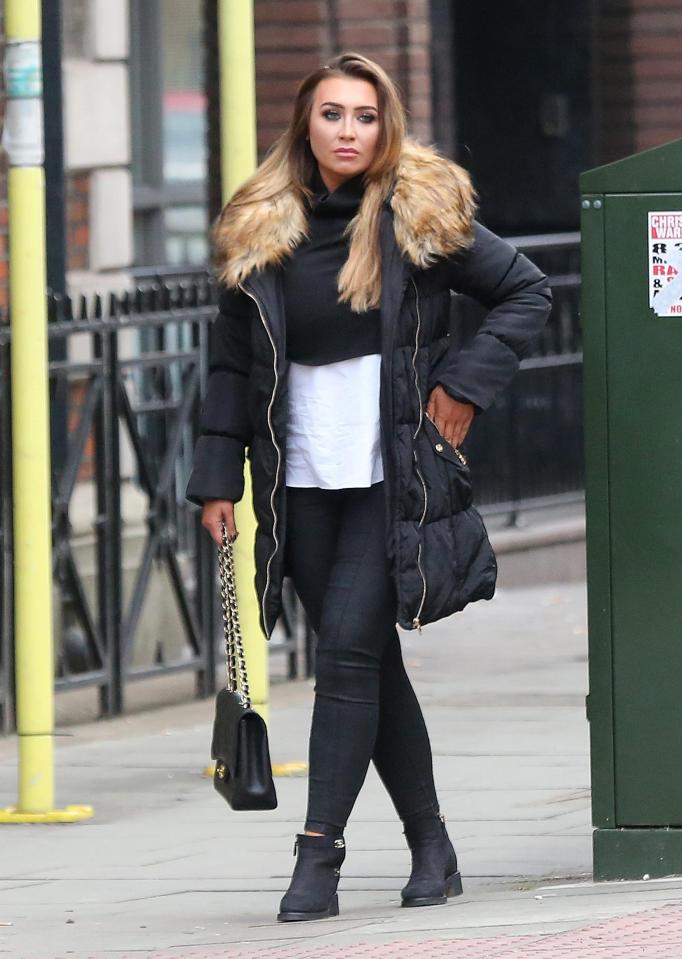  Lauren Goodger believes her ex Mark Wright is responsible for her being removed from Sheesh in Chigwell