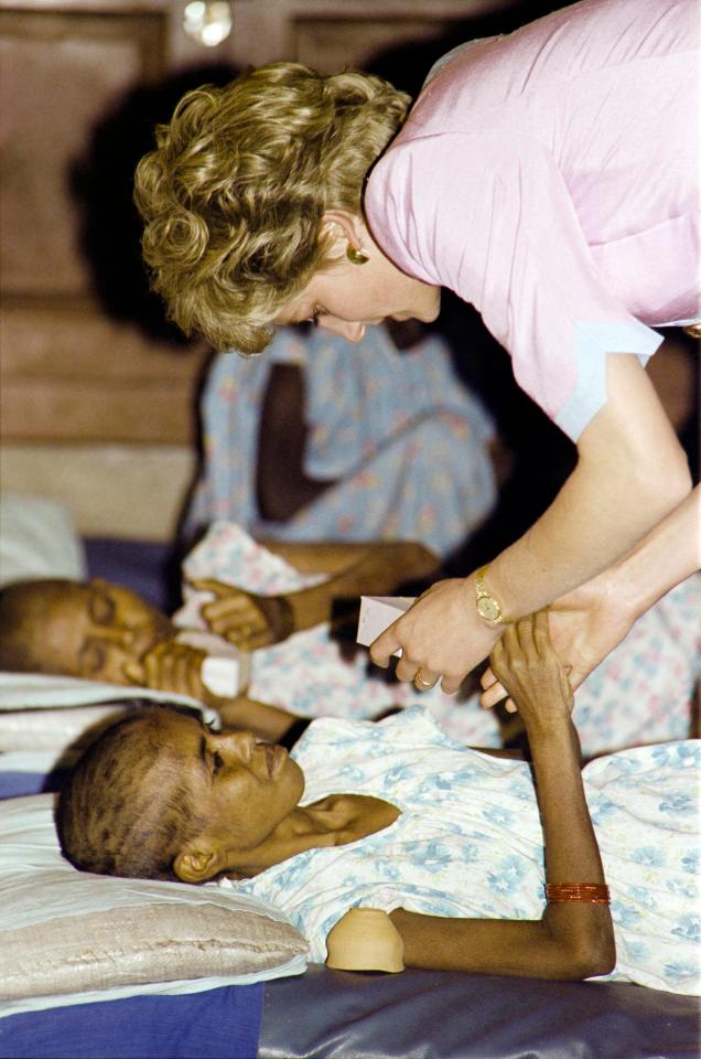  The royal comforts kids at Mother Teresa's hospice in Calcutta