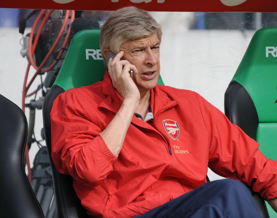 Arsene Wenger has been speaking to Alexis Sanchez on holiday