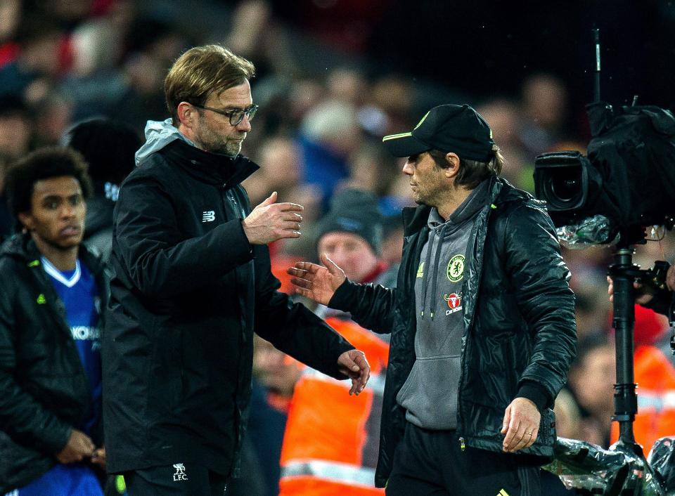  Jurgen Klopp and Antonio Conte are both interested in the hotshot