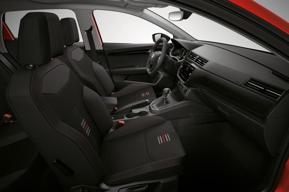  The interior of the Ibiza is comfortable and the car offers large boot space