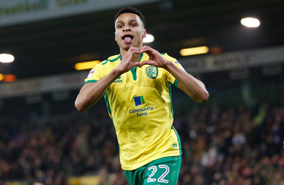 The Norwich attacker enjoyed a fine campaign at Carrow Road last season