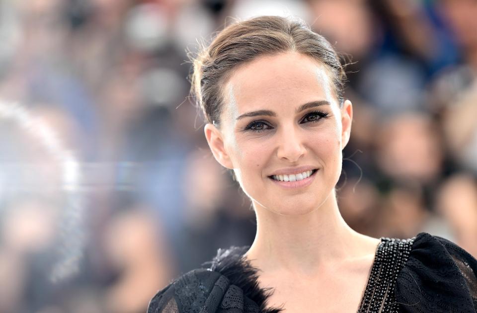  Natalie pictured at the Cannes Film Festival