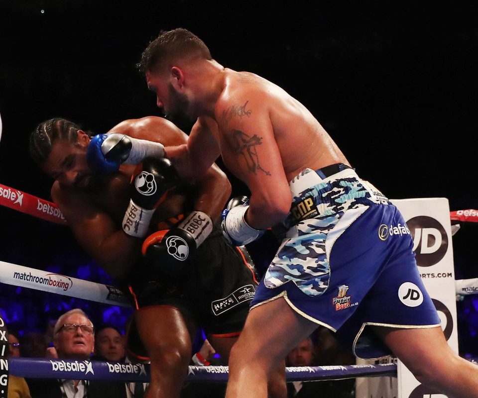  Tony Bellew said he would have punched David Haye again after the fight if he thought about his comments